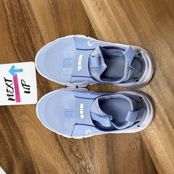 Toddler 10.5C-Nike Youth Flex Runner 2 Slip on Running Athletic Shoe Blue - Picture 7 of 9